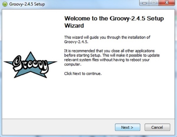 Groovy 2.4.5安装程序