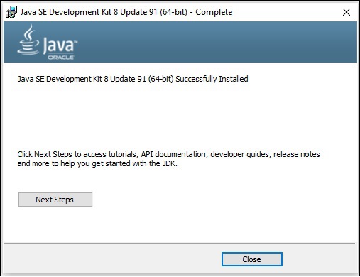 Java SE已安装
